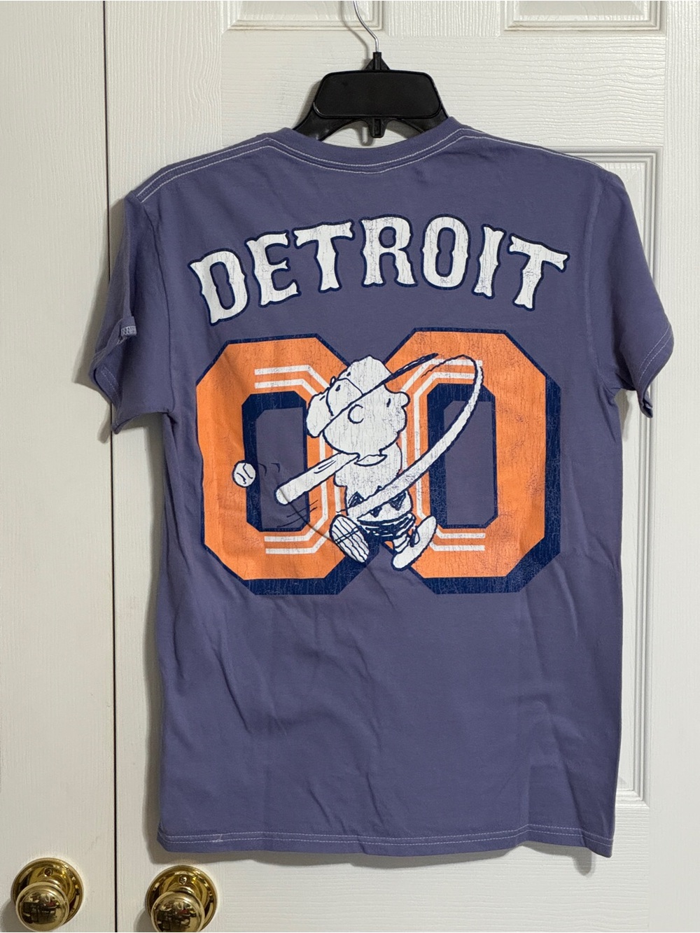 Peanuts Heather Gray Graphic Tee - Peanuts Logo - Picture 2 of 3